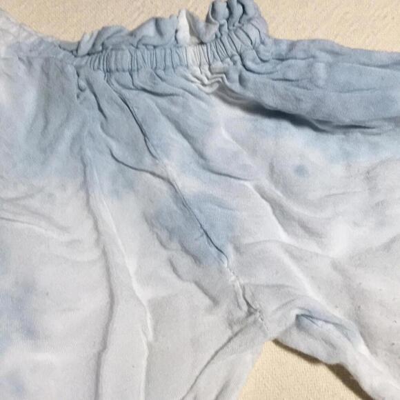 🍁Style Envy blue white Romper size Medium - Picture 4 of 8